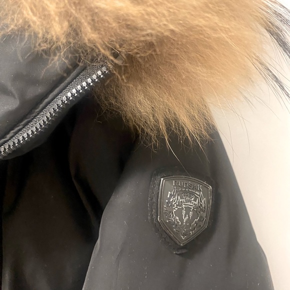 Rudsak winter fitted jacket in black , s/xs - Picture 4 of 11